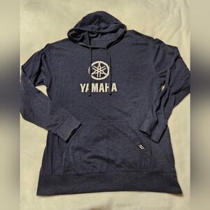 Yamaha Blue Hoodie with Logo Women XL